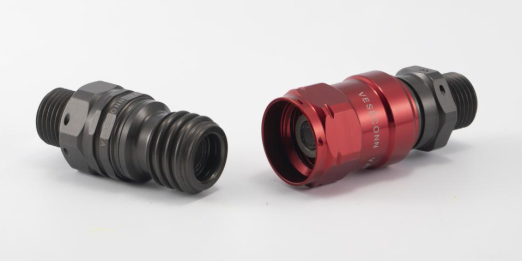 Fluoride gas-liquid two-phase quick connector